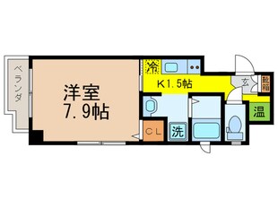 ラ・ドゥセール伏見の物件間取画像